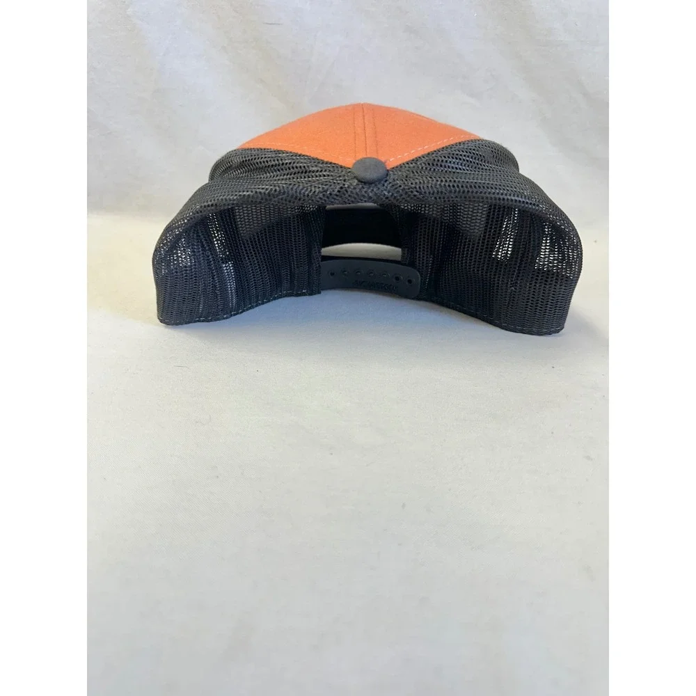 Richardson 168 Boundary Waters Prerolls Orange Grey Black Trucker Hat Mens OSFM